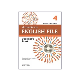 تصویر روی جلد کتاب American English File 4 2nd Edition Teacher's Book