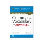 تصویر روی جلد کتاب Grammar and Vocabulary for Advanced