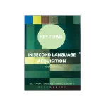 کتاب KEY TERMS IN SECOND LAMGUAGE ACQUISITION 2nd Edition