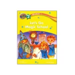 کتاب let's go 2 readers 1 let's go magic school