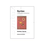 کتاب Syntax A Generative Introduction 3rd Edition