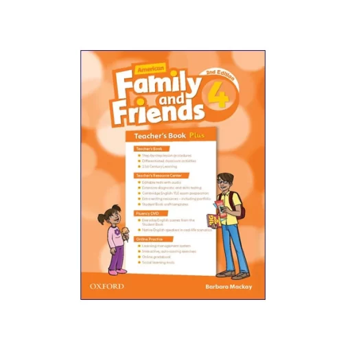 کتاب American Family and Friends 4 Teacher's Book Plus
