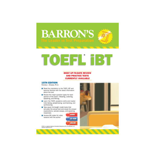 کتاب BARRON'S TOEFL IBT