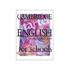 کتاب Cambridge English For Schools Starter