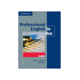 کتاب Professional English in Use Law