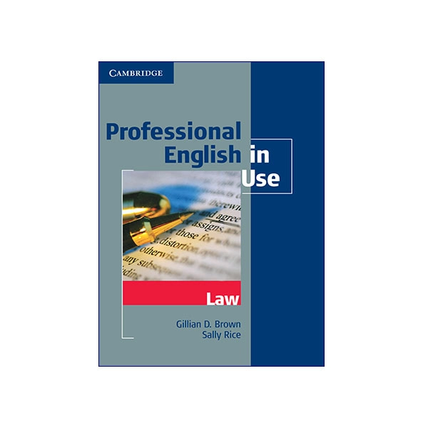 کتاب Professional English in Use Law