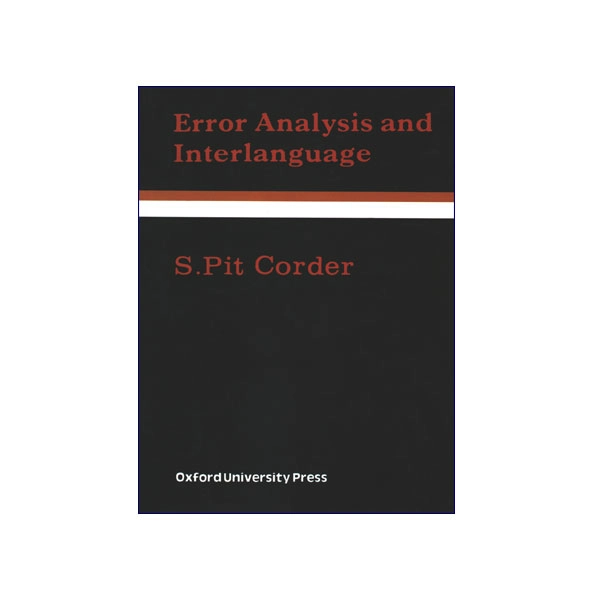 کتاب Error Analysis and Interlanguage