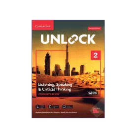 تصویر روی جلد کتاب Unlock 2nd Edition 2 Listening, Speaking and Critical Thinking