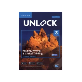 تصویر روی جلد کتاب Unlock 2nd Edition 3 Reading, Writing and Critical Thinking