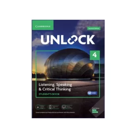 تصویر روی جلد کتاب Unlock 2nd Edition 4 Listening, Speaking and Critical Thinking