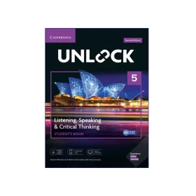 تصویر روی جلد کتاب Unlock 2nd Edition 5 Listening, Speaking