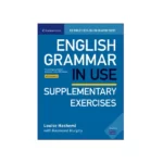 تصویر روی جلد کتاب English Grammar in use 5th Edition Supplementary Exercises