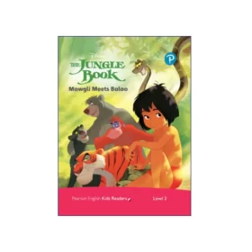 تصویر روی جلد کتاب Pearson English Kids Readers Level 2 The Jungle Book Mowgli Meets Baloo