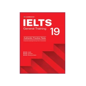 تصویر روی جلد کتاب Cambridge IELTS 19 General
