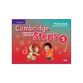 تصویر روی جلد کتاب Cambridge Little Steps 3 Phonics Book