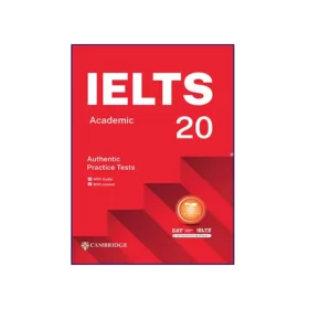 تصویر روی جلد کتاب Cambridge IELTS 20 Academic