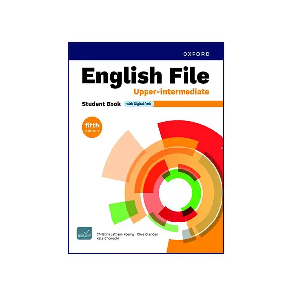 English-File-Upper-Intermediate-5th-Edition-Student’s-Book-Cover-Front- English File Upper Intermediate 5th Edition