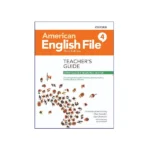 استعلام قیمت 34 American English File 4 Teacher's Guide 3rd Edition