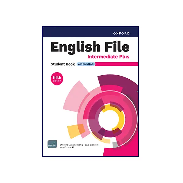 English-File-Intermediate-Plus-5th-Edition-Student's-Book-Cover-Front English File Intermediate Plus 5th Edition - Image 1